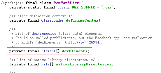 DexPathList源码