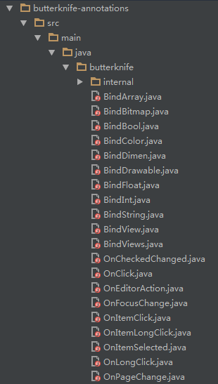 butterknife注解